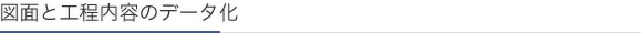 図面と工程内容のデータ化